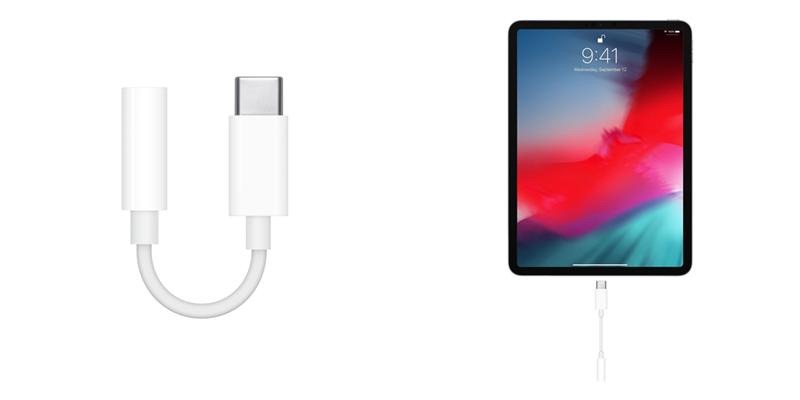 ipad pro 2018 headphone jack