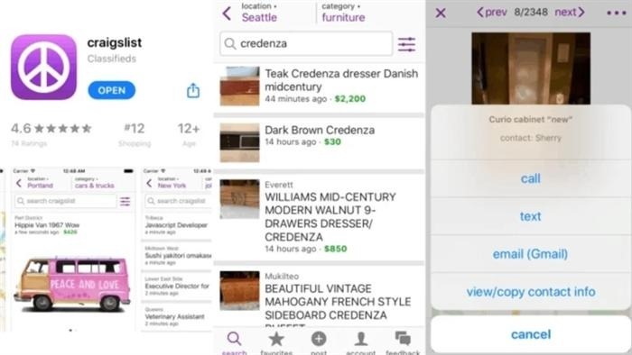 Download Craigslist iPad app